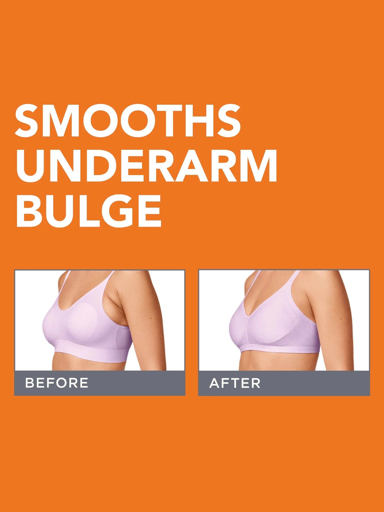 Warners® Blissful Benefits Underarm-Smoothing with Seamless Stretch Wireless Lightly Lined Comfort Bra RM3911W