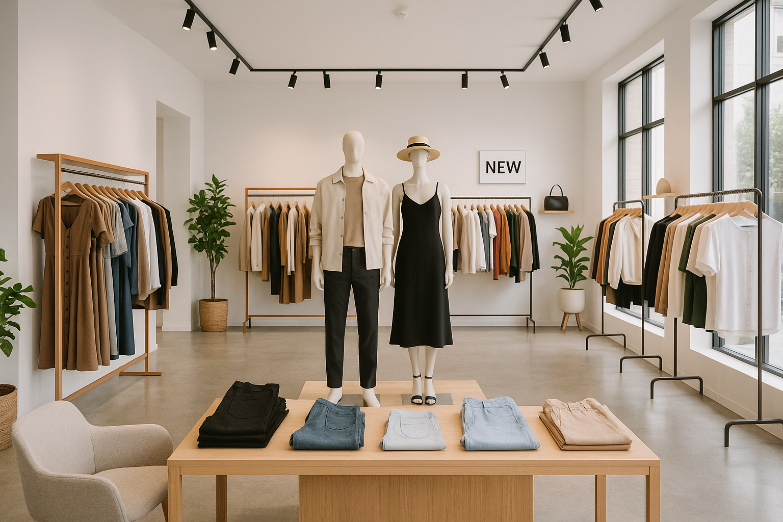 a clothing store